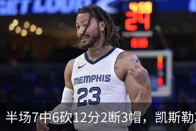 半场7中6砍12分2断3帽，凯斯勒攻防两端压制快船